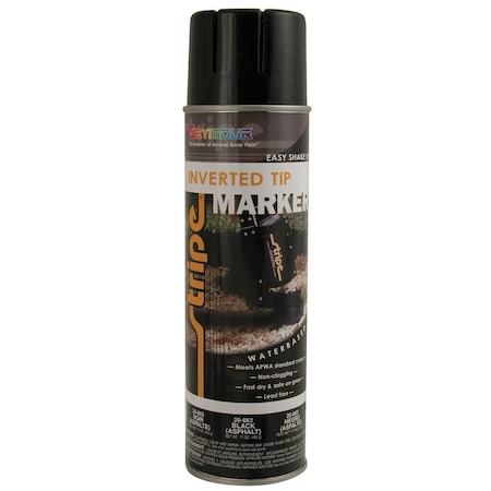 Seymour Midwest 20 oz Inverted Tip Marking Paint, Black SM20-663